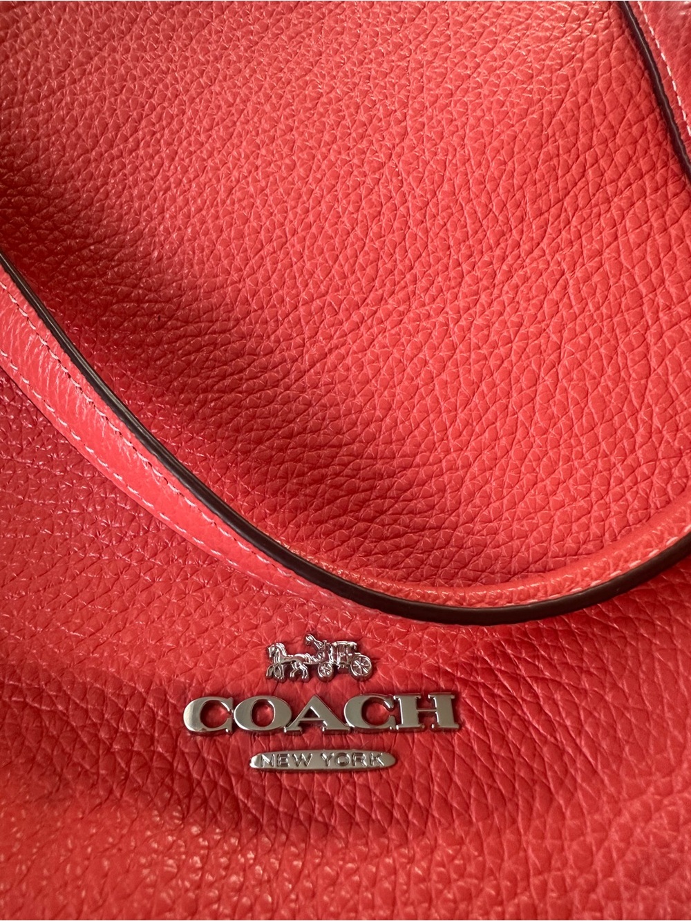 Coach Kacey Satchel C6229 Tangerine - Picture 2 of 7